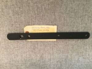 Vintage 1963 lever, slider, brake padding item.