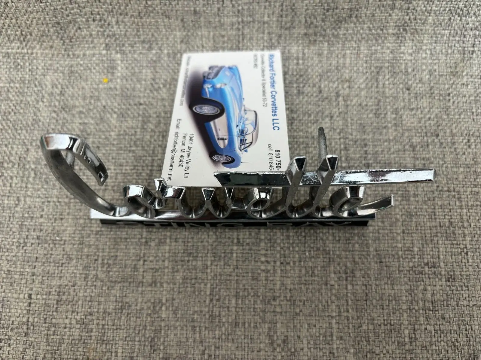 Emblem Front & Rear 1966-67 Corvette