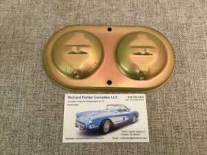 Vintage Delco brake parts and Corvette specialist business card.