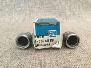 1966 Corvette Radio Knobs NOS