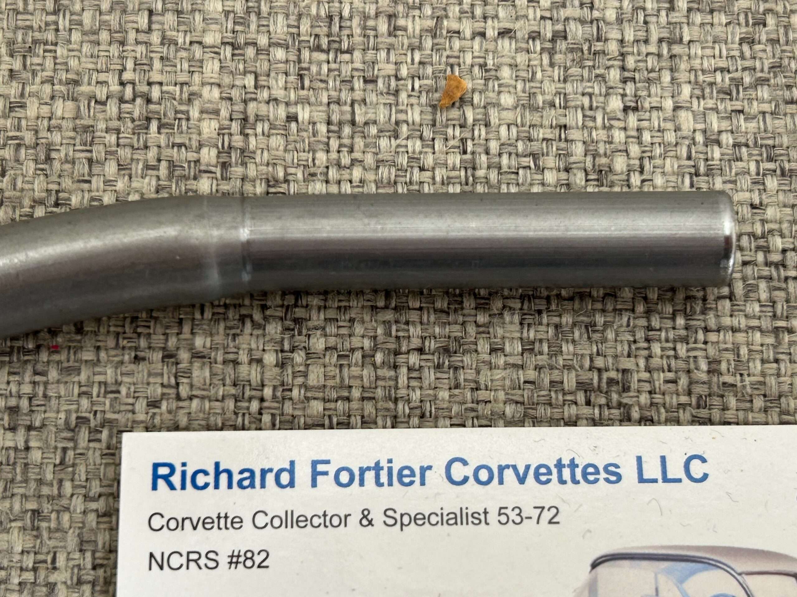 1965-1974 Corvette Dipstick Tube. 327 & 350 - Natural Finish - CA main image 0