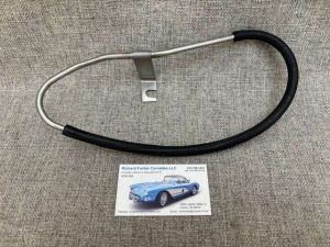 Stethoscope and packaging on textured background.