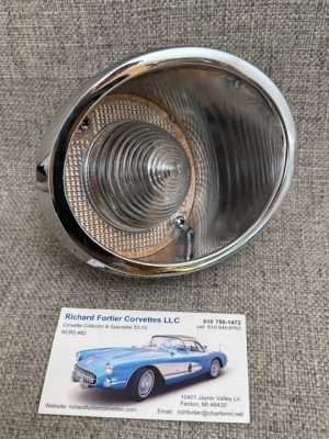 1963-66 Corvette Back-Up Lamp Assembly, N.O.S., L.H.