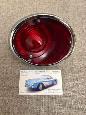 1963-67 Corvette Tail Lamp Assembly, N.O.S., RH Outer