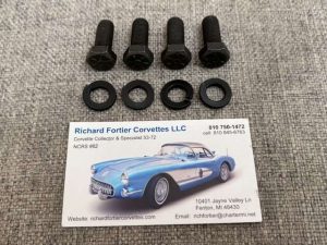 1963-82 Corvette Upper "A" Arm Inner Shaft, Bushing Bolts SKU# 624