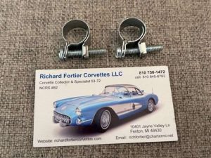 1963-1972 Corvette Exp Tank to Radiator Filler Hose Clamps, Wittek #2 SKU# 74
