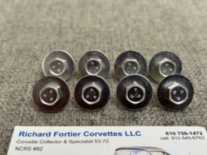 1964-68 Front Lower Splash Shield Sems Bolts w/ R.B.W. H.M. SKU#1