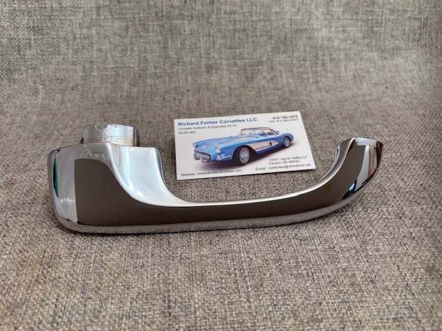 1965-67 Corvette R.H. Outer Door Handle, New, Excellent Condition, SKU# 75