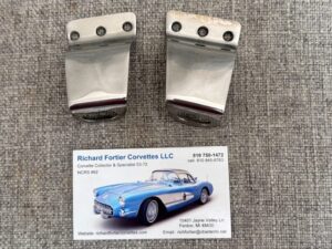1961-62 Corvette Hardtop Side Mounting Stainless Steel Brackets SKU# 76