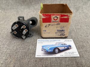 1967 Corvette Ignition Switch, NOS with Original Container SKU# 89