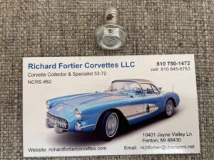 1956-61 2x4 Intake Manifold Hole Plug, UR Bolt, Original SKU# 95