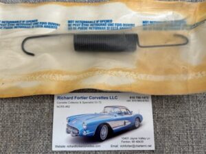 1963-67 Corvette Clutch Bellcrank to Cowl Spring, NOS SKU# 99