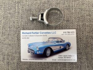 1970 Corvette/Camero 1-1/16 Hose Clamp, Restored & Cad-Plated SKU# 389