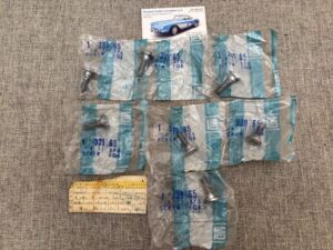 1974-78 Corvette Seat Hinge Screws, NOS SKU# 383