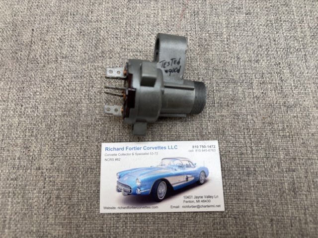 1966 Corvette Original Ignition Switch, Used SKU# 137