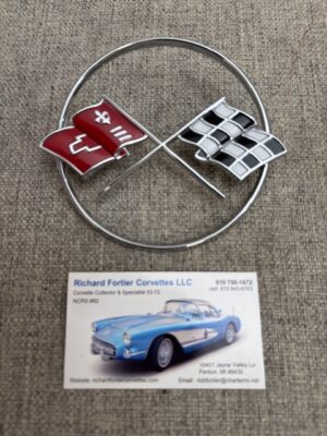 1962 Nose Emblem, NOS SKU# 120